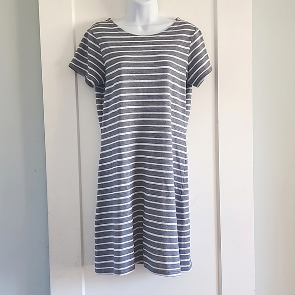 Sail to Sable striped shirt dress size medium - Picture 3 of 7